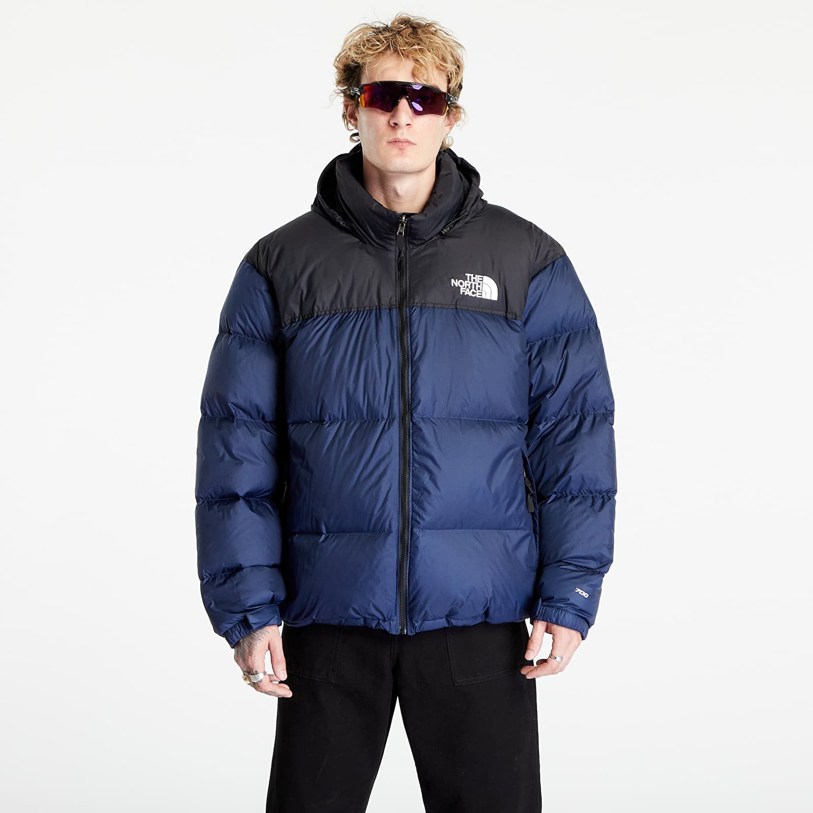 The North Face Women's 1996 Retro Nuptse Jacket - Summit Navy / TNF Black