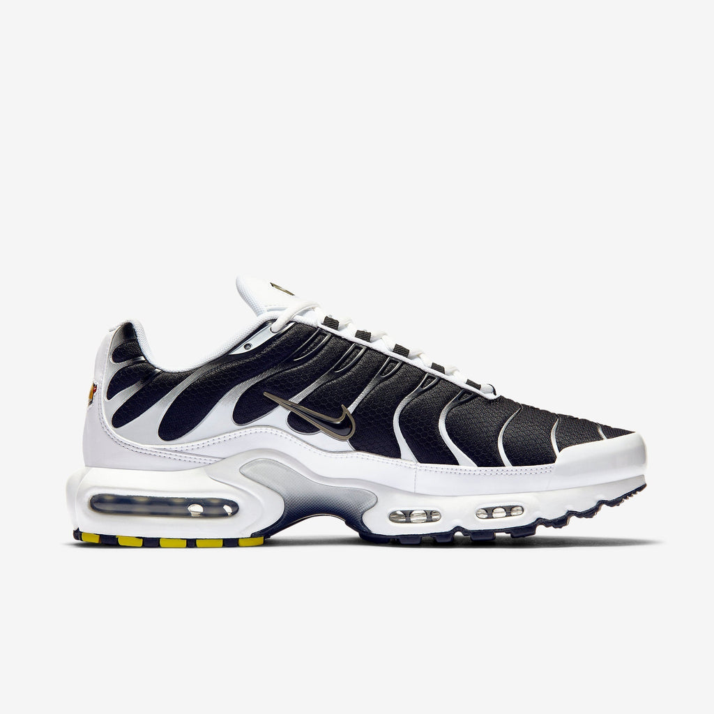 Nike Air Max Plus White Black Metallic Pewter