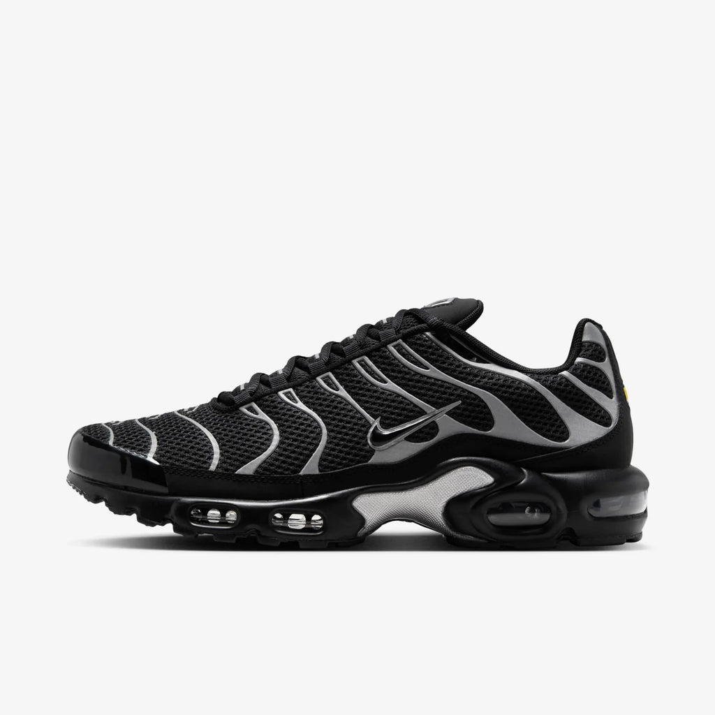Nike Air Max Plus Premium Black Reflective Silver