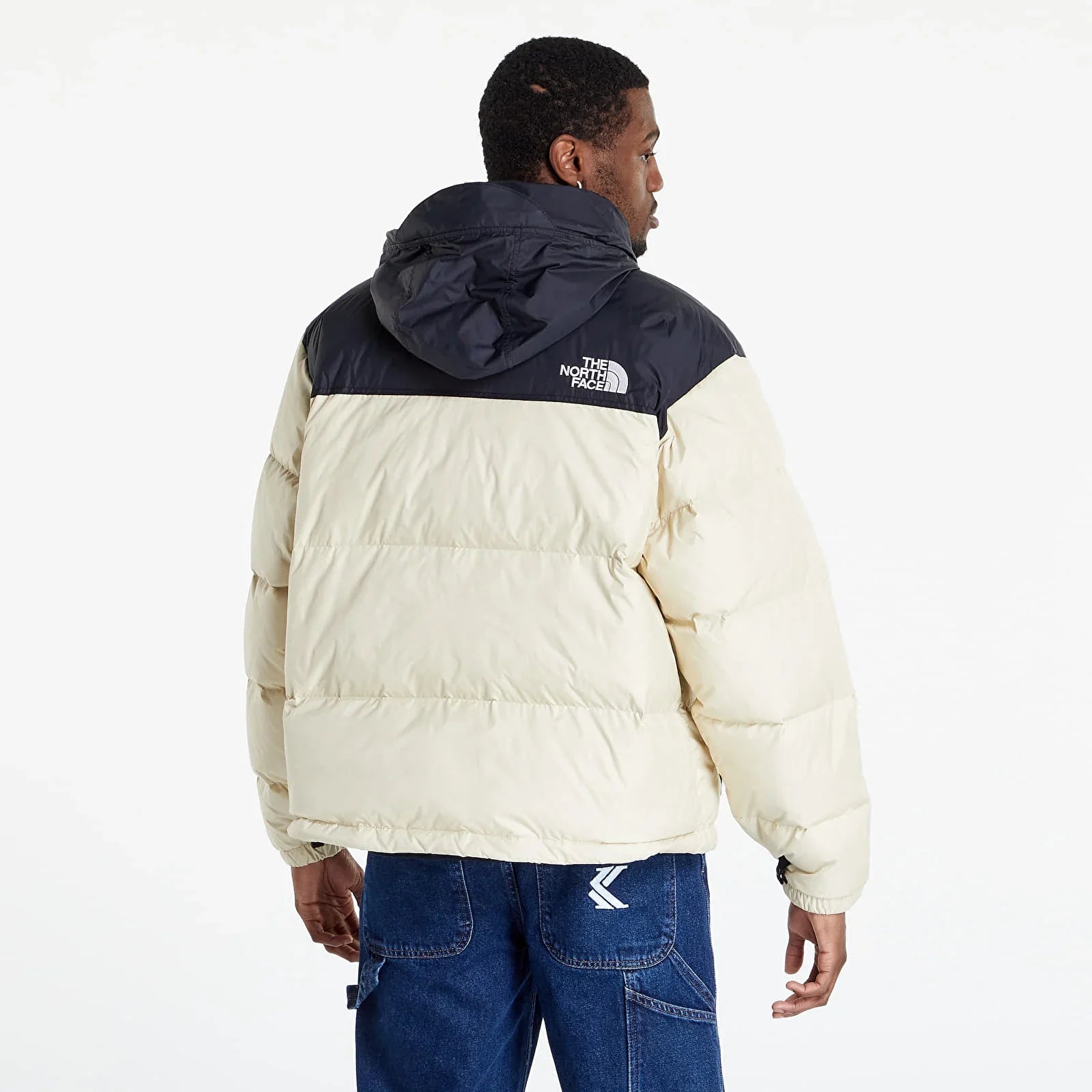 The North Face Women's 1996 Retro Nuptse Jacket - White Dune / TNF Black