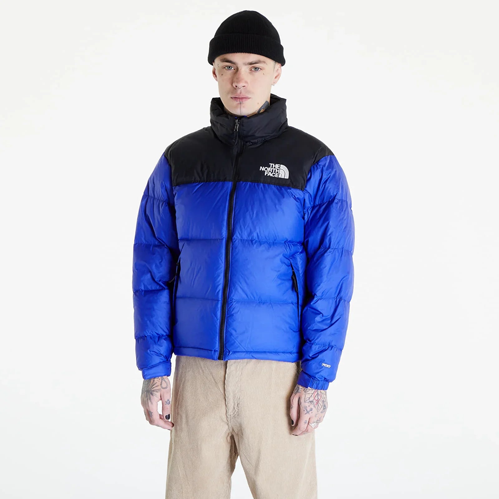 The North Face Women's 1996 Retro Nuptse Jacket - Summit Navy / TNF Black