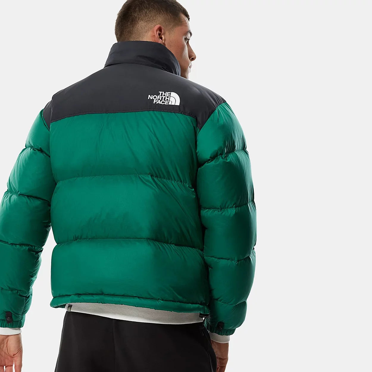 The North Face Women's 1996 Retro Nuptse Jacket - Evergreen / TNF Black