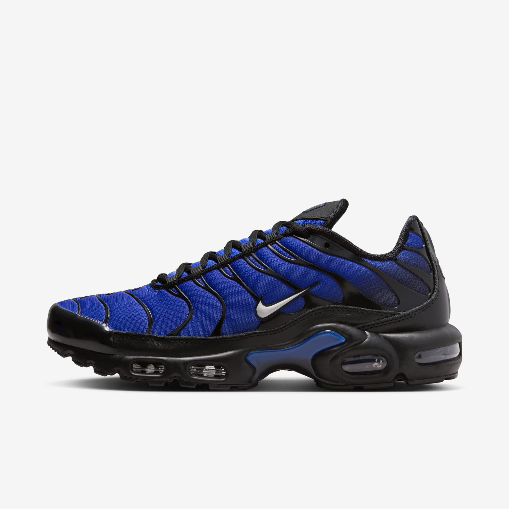 Nike Air Max Plus Premium Black Racer Blue